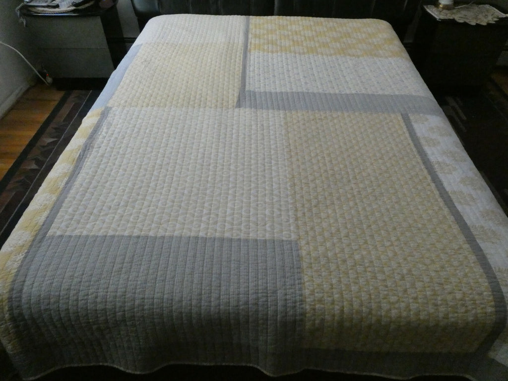 Sonoma Cotton Multicolored Full Queen Quilt With Shams 2-Piece Set Reversible 