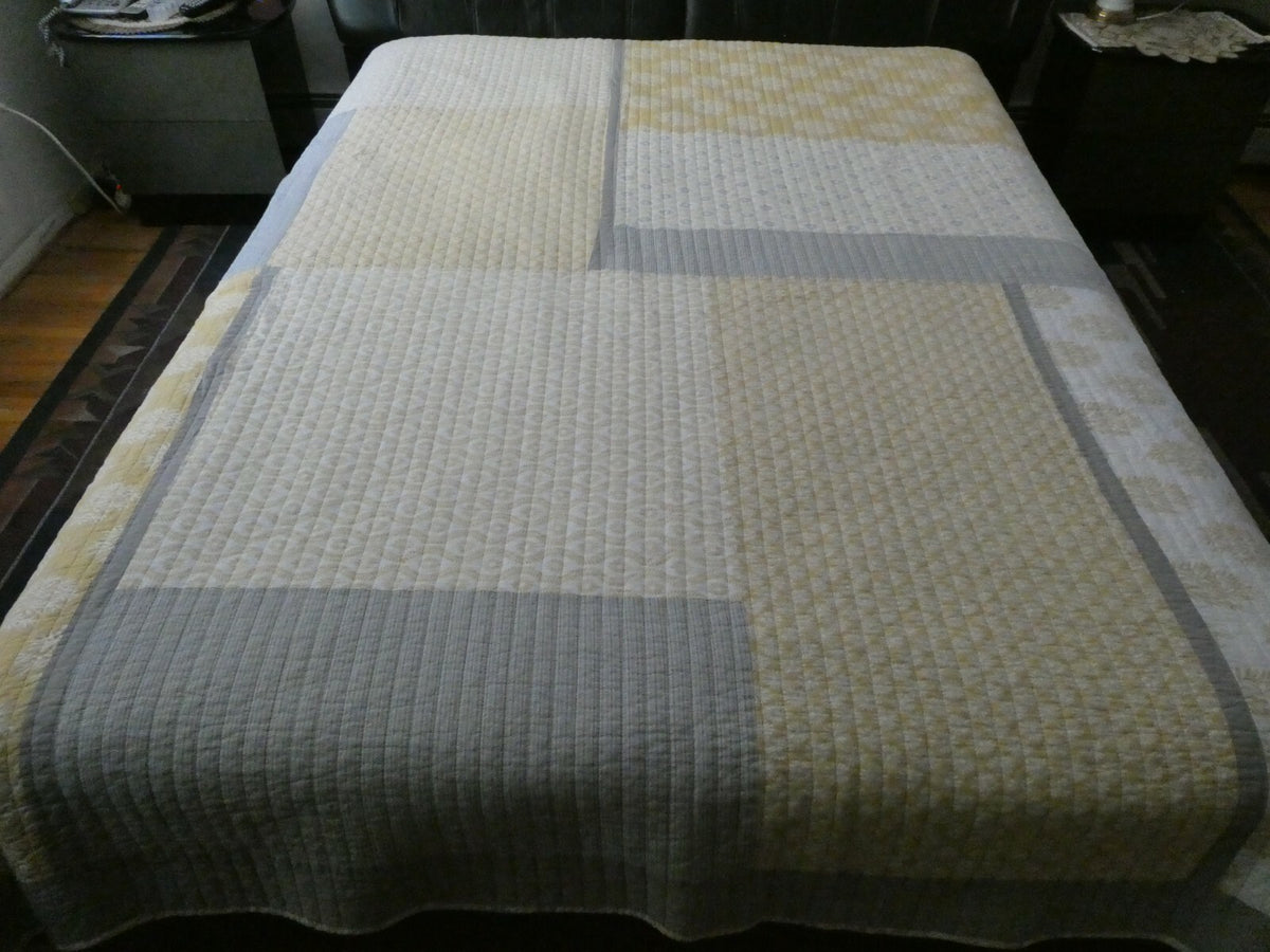 Sonoma Cotton Multicolored Full Queen Quilt With Shams 2-Piece Set Reversible 