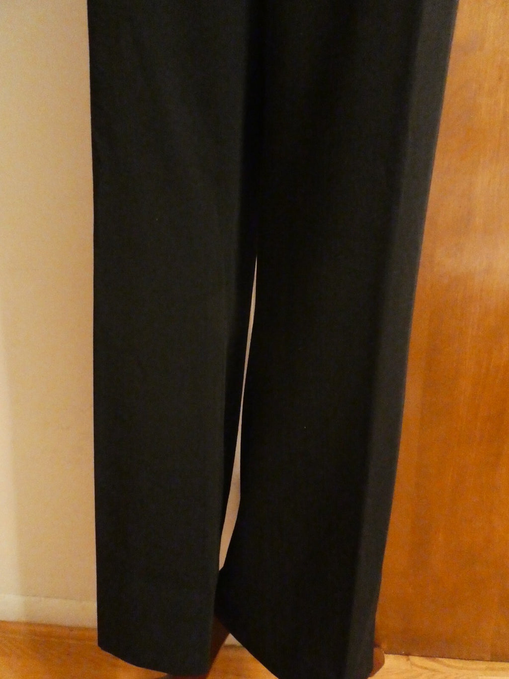 Tahari Arthur S. Levine women's g black full lined dress pants wide leg size 14