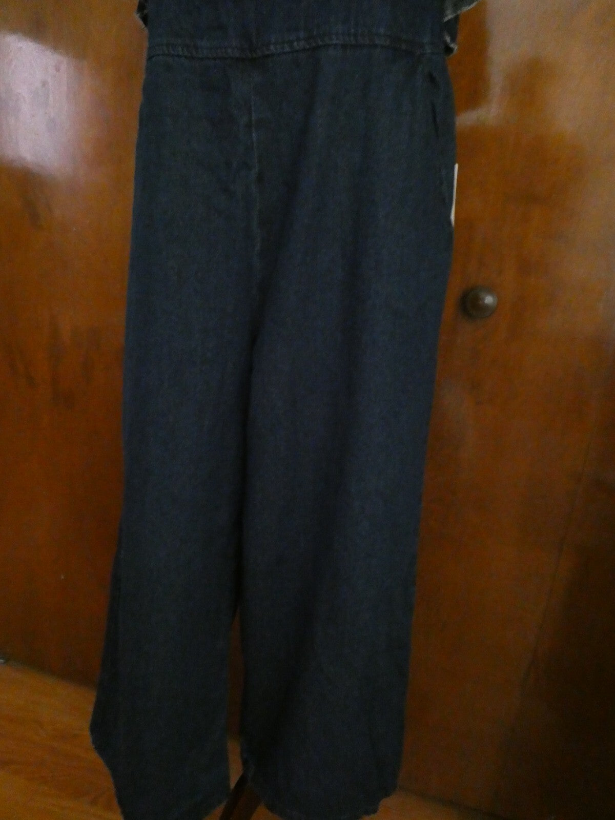 Anthropologie Hei Hei Women’s Blue Denim Jumpsuit Romper Size Large Retail $138
