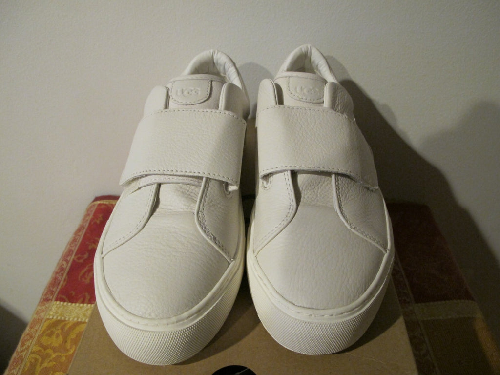 UGG Australia Neri Women's White Leather Fashion Sneaker Size 8 Style# 1106621