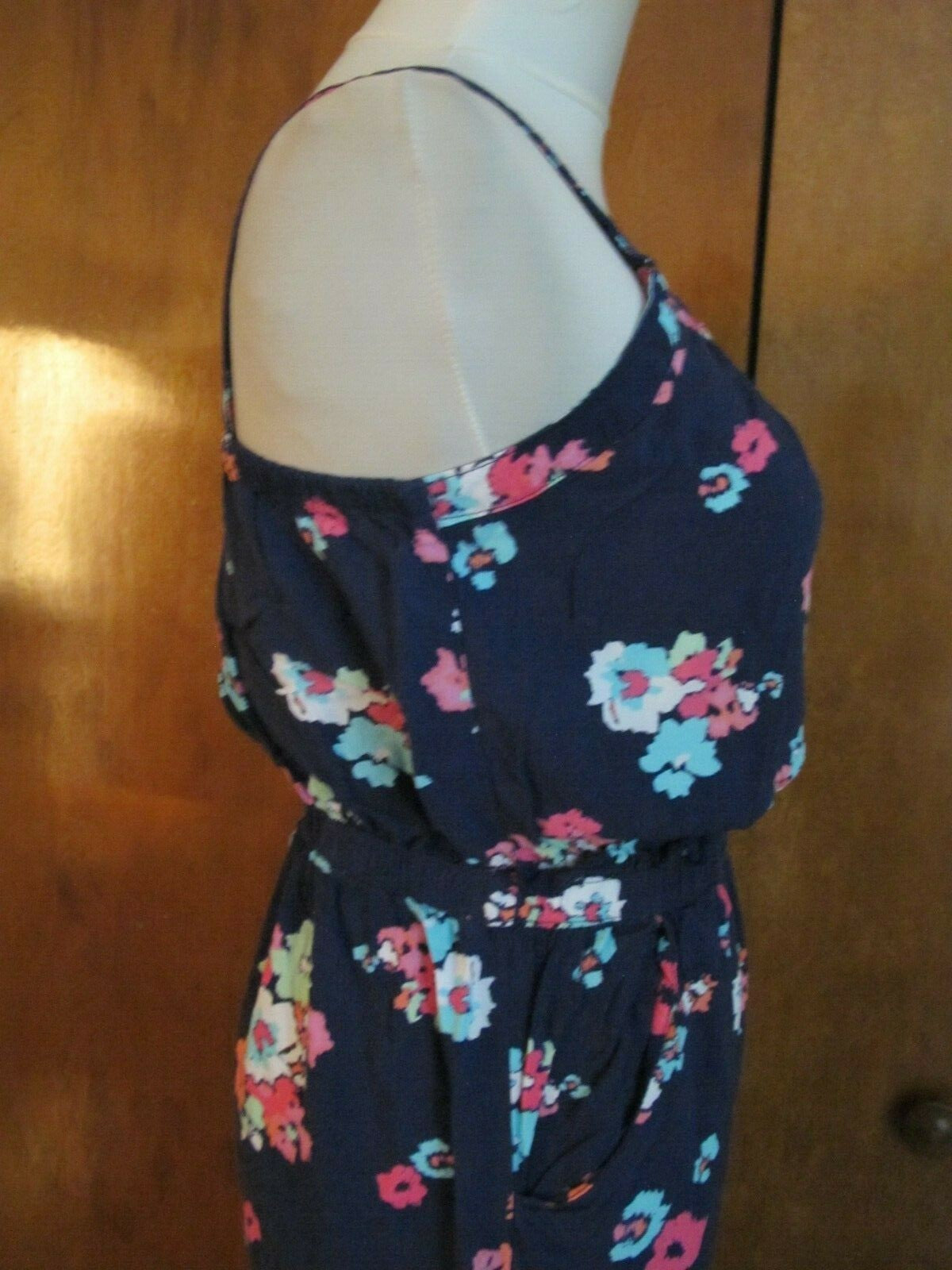 Cherokee Juniors 100% Rayon Jumpsuit  Size 14/16 XL