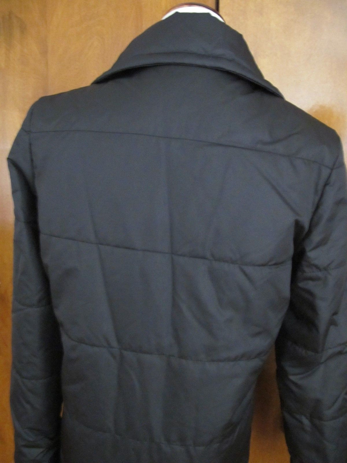 Lacoste Black Water Resistant Breathable Women's Jacket Coat New