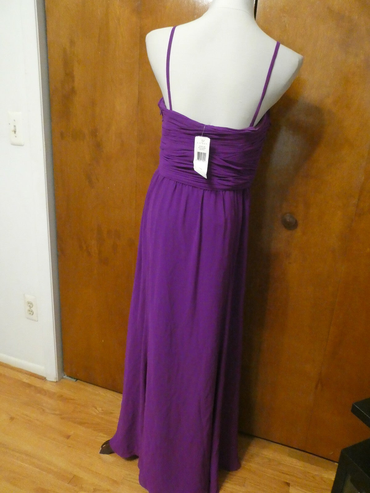Ralph Lauren women’s mod orchid maxi dress New