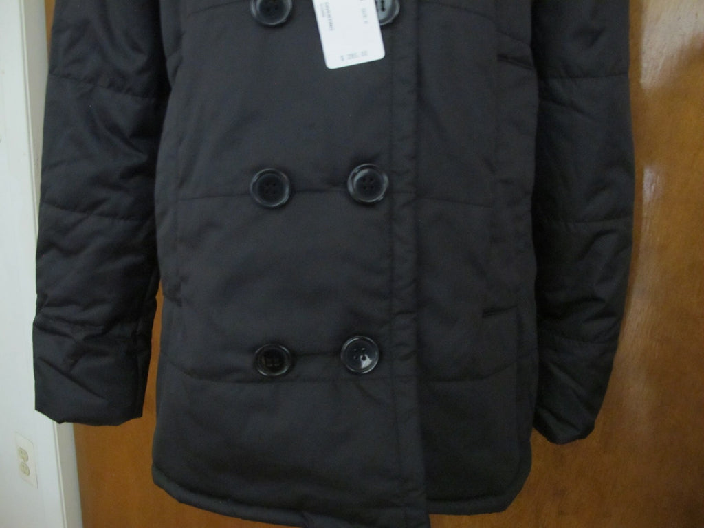 Lacoste Black Water Resistant Breathable Women's Jacket Coat New