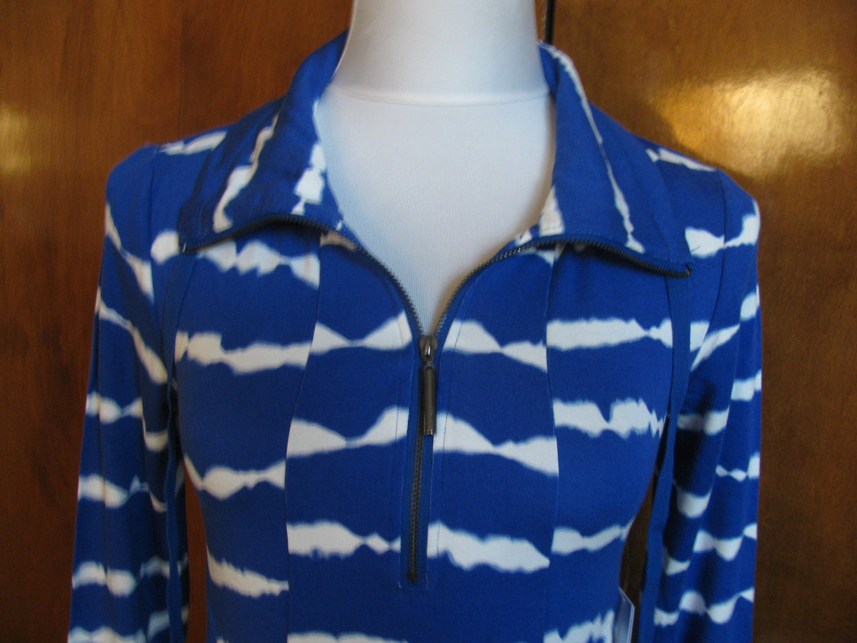 Kensie women’s striking blue combo mini dress size Xsmall NWT