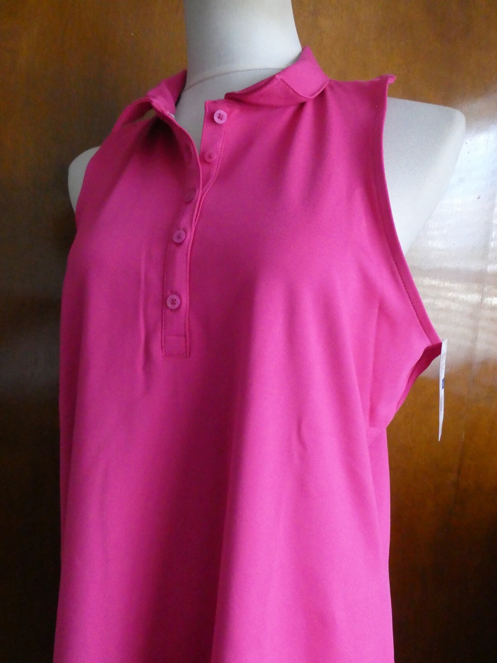 US POLO ASSN Women’s Pink USPA Sport Athletic Workout Dress Size Xlarge