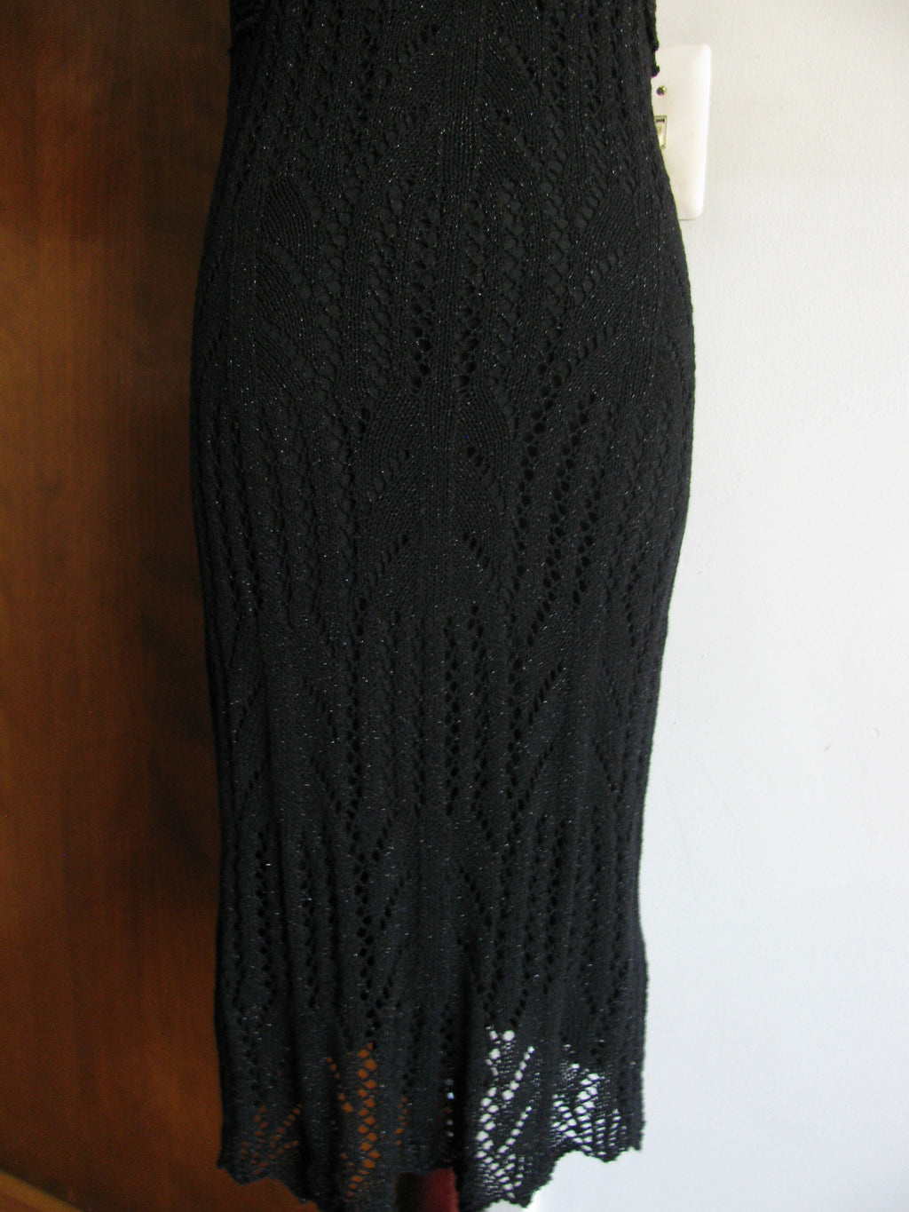 Guess women’s jet black pointtele dress New