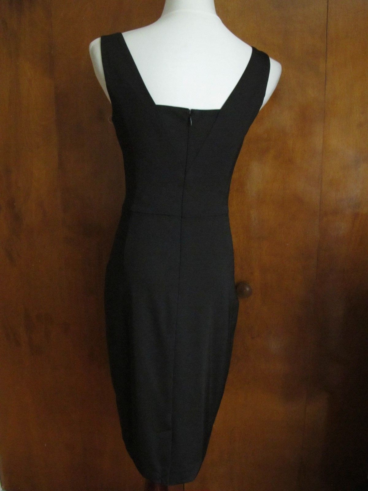 Lauren Ralph Lauren women's black detailed fitted lined dress size 2 NEW