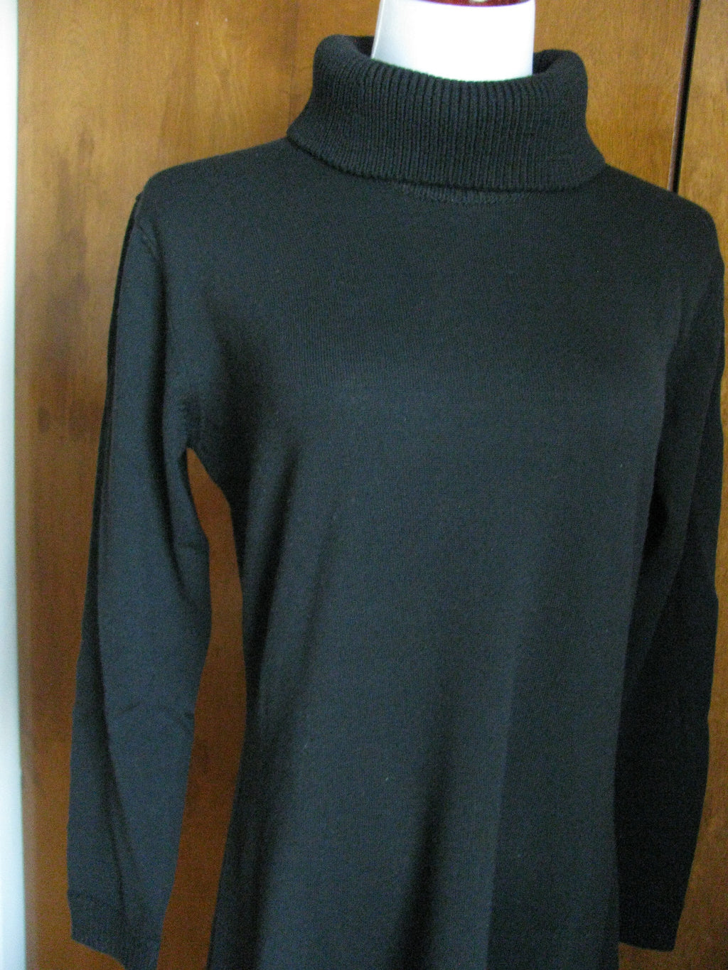 Lacoste women's black turtleneck dress 