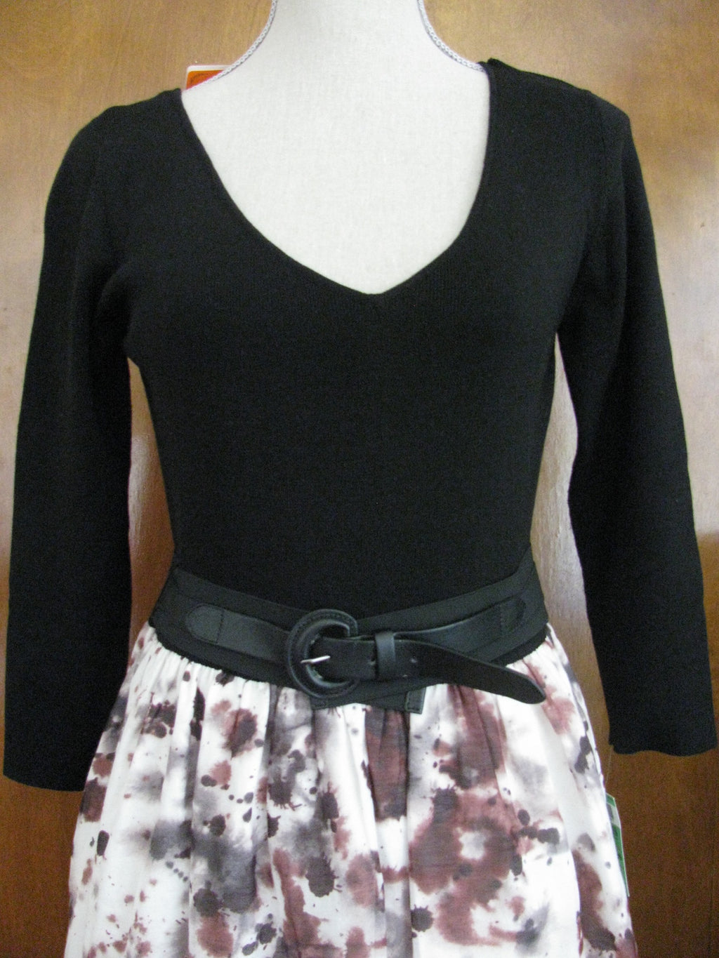 New Workers For Freedom Stylish Silk Cotton Belted Women's Dress Size 10 