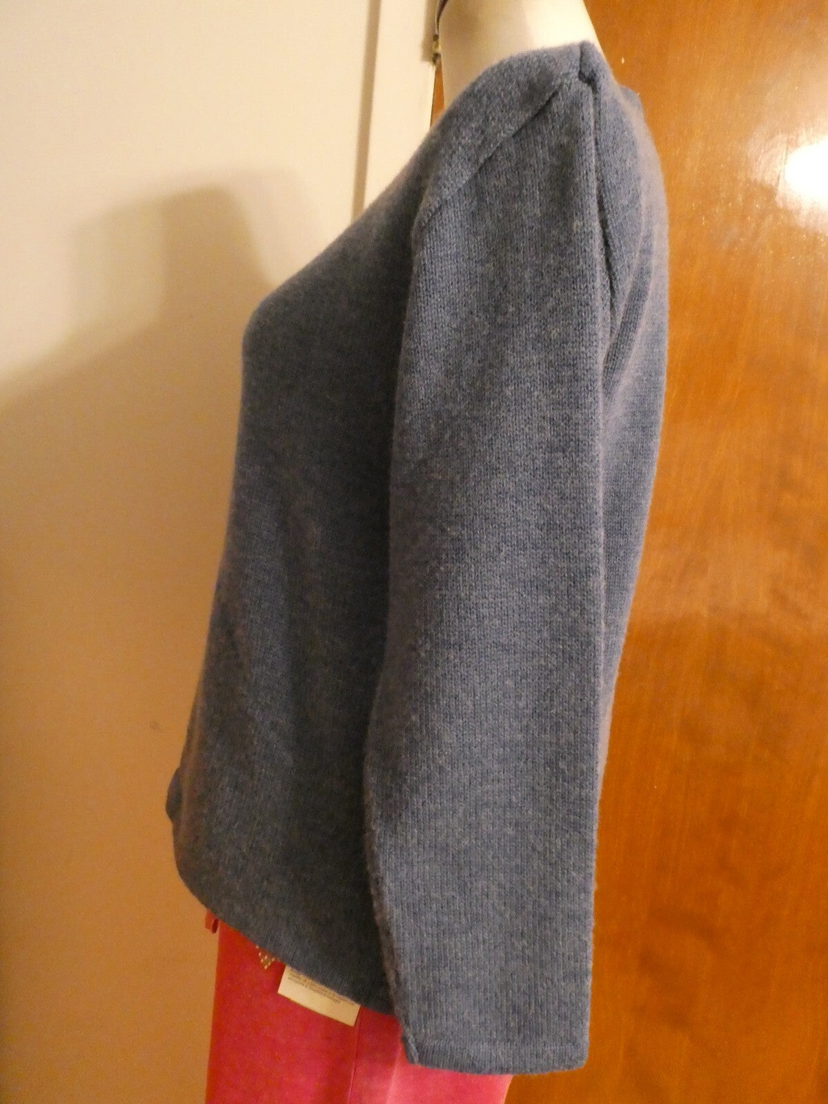 Aceka  women's dusty blue sweater size PM preowned