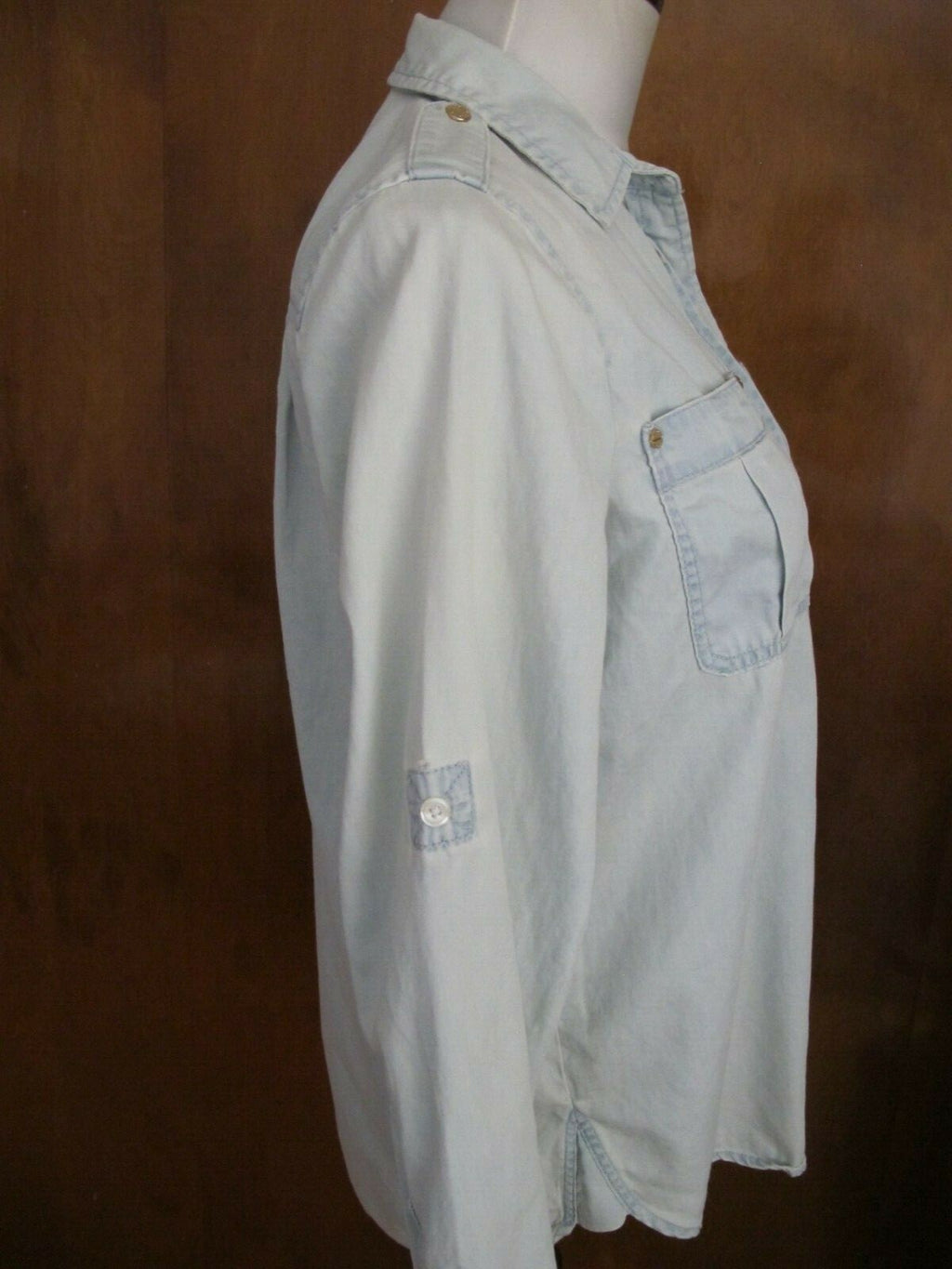 Michael Kors women’s jeans shirt size small faded