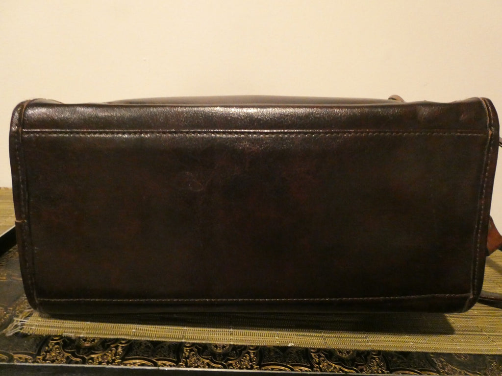Noato women’s brown genuine leather Wallet Messenger & Shoulder Handbag 8831828 