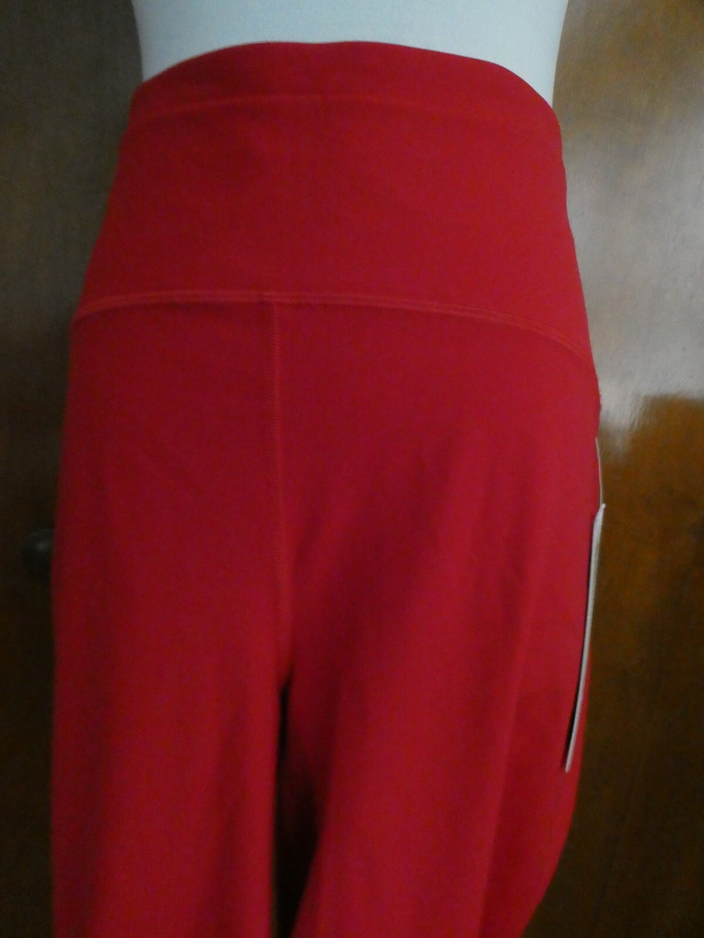Lululemon Women's Red Swift Speed HR Crop 21” Run Leggings Size 20