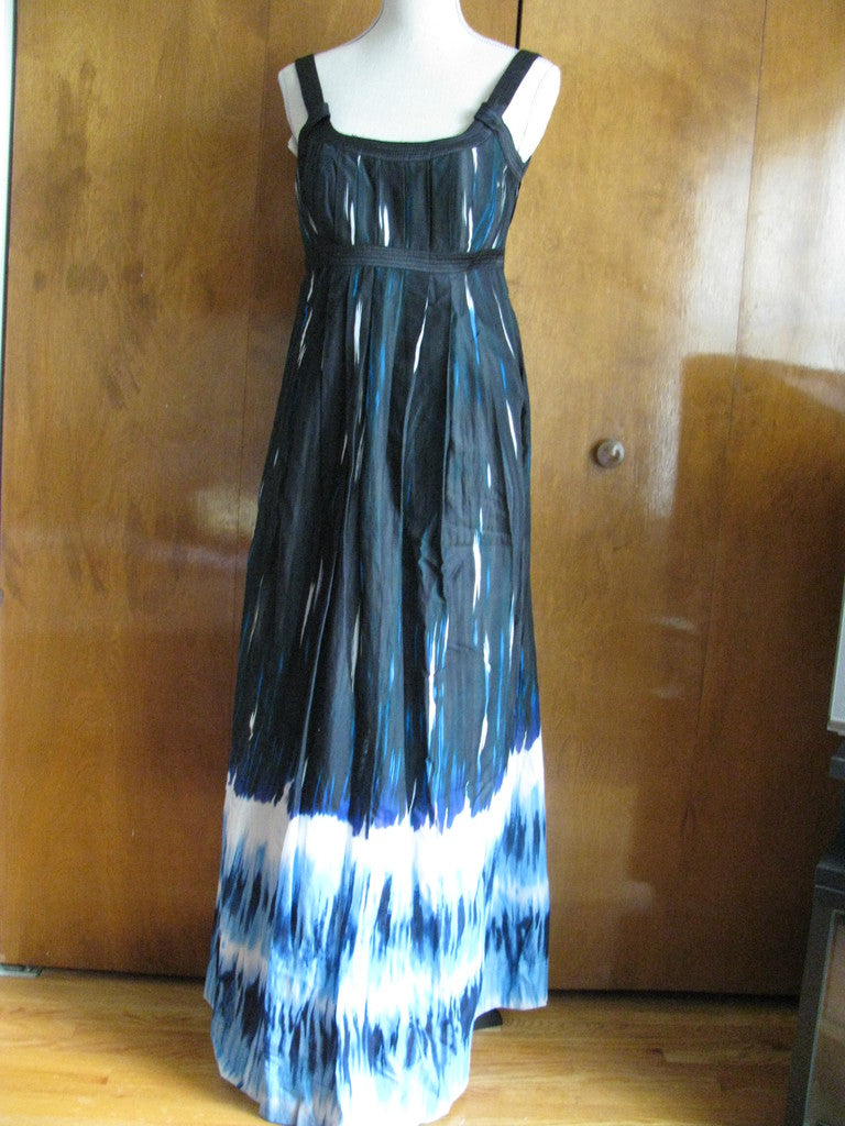 Saks Fifth Avenue Women's Cotton Maxi Long Dress Size 10 new