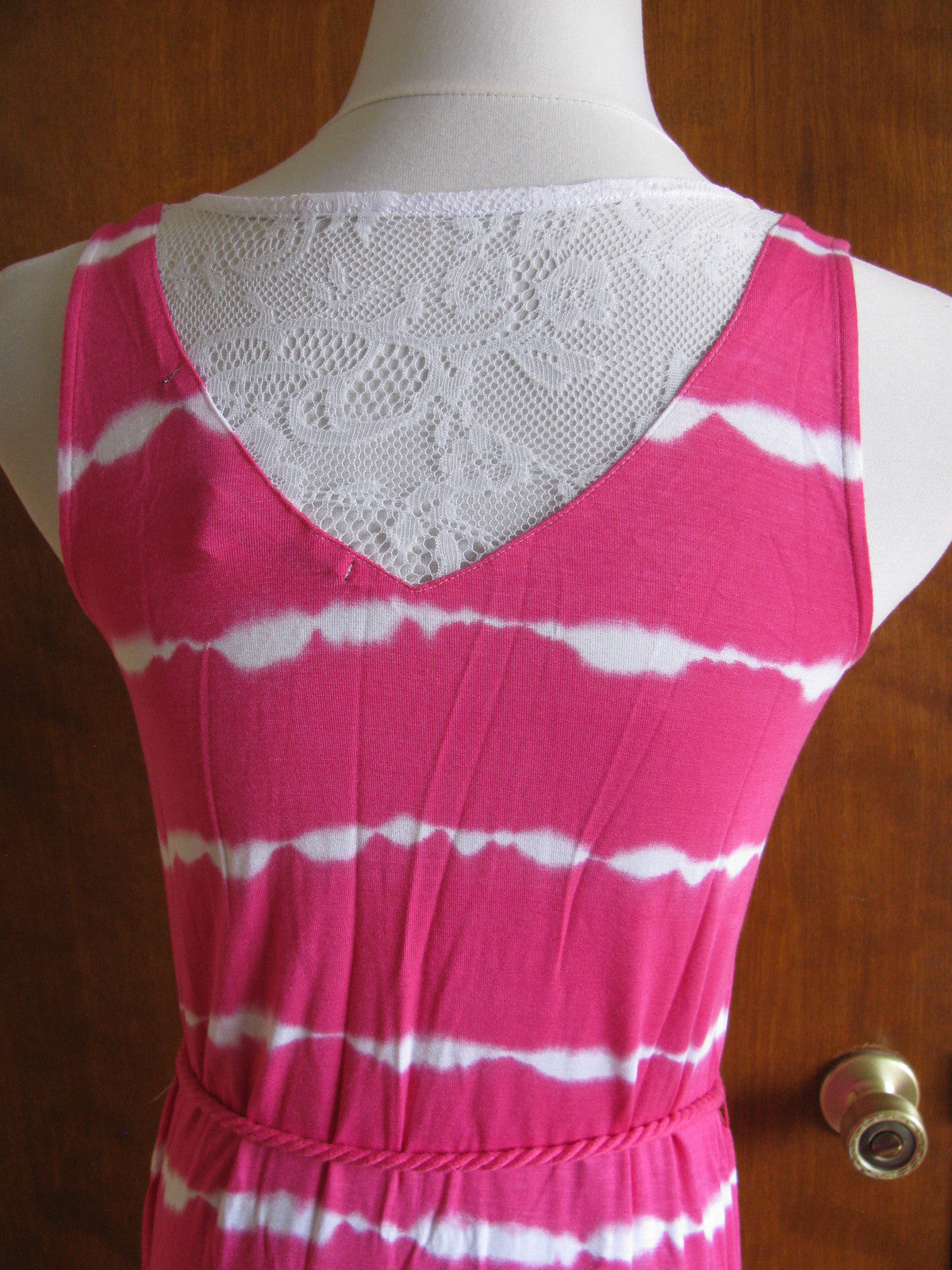 Kensie Women’s Viscose Pink Combo Dress Size Xsmall New