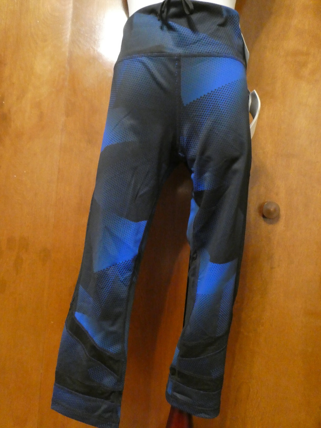 GapFit G Fast Capri Women’s Active Regular Rice Leggings Navy Blue Xlarge