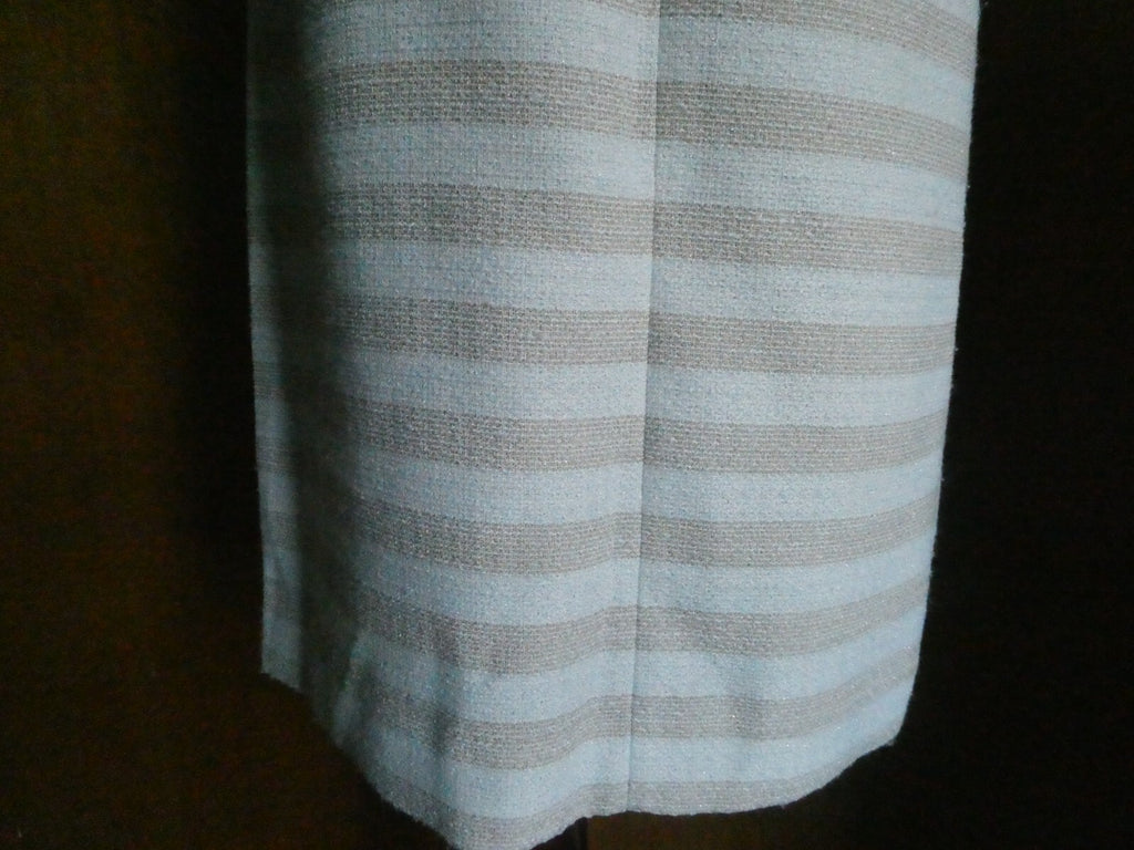 Kay Unger beige women's stylish lined skirt size 14