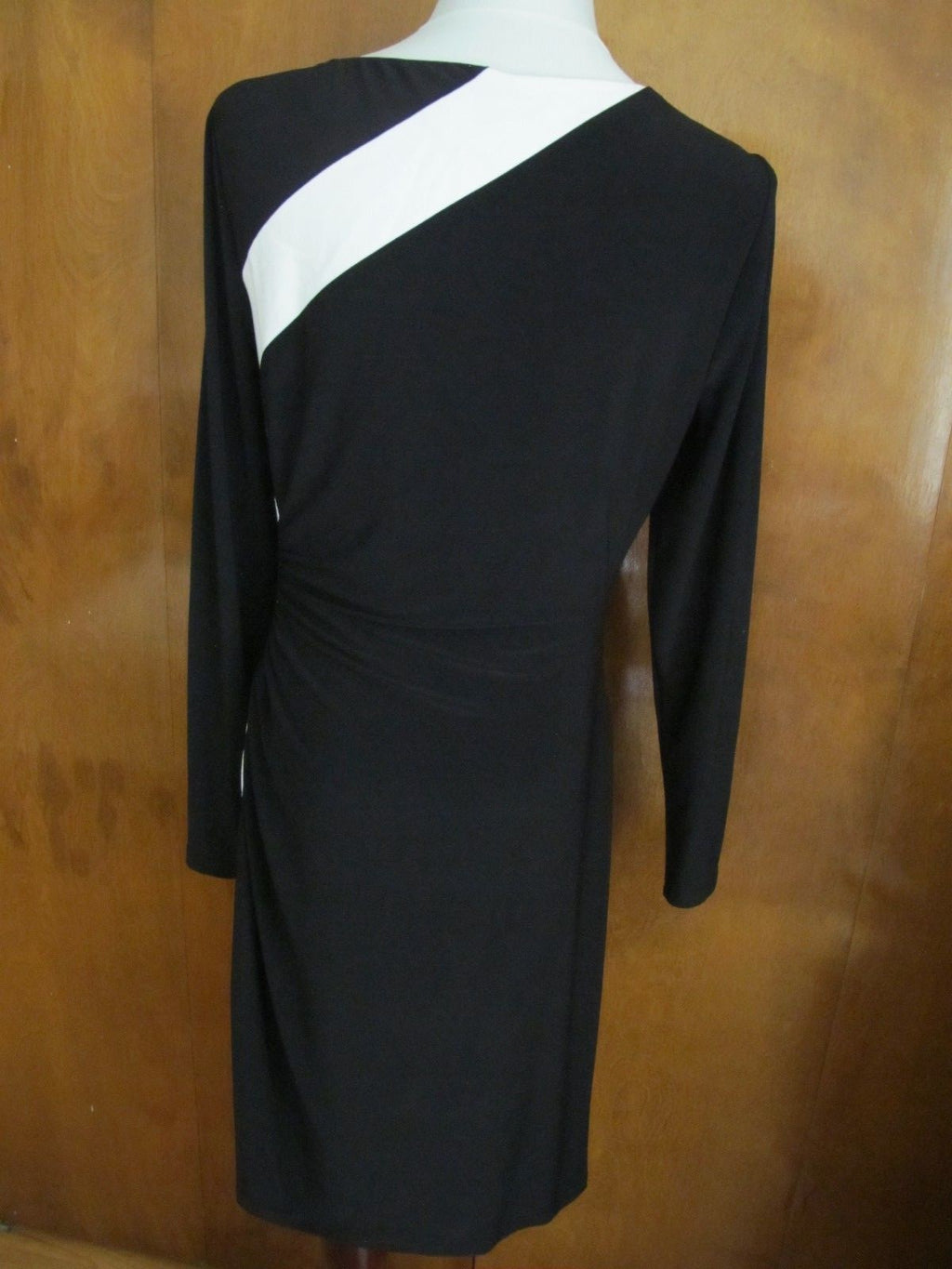 Lauren Ralph Lauren women’s black white NWT dress New