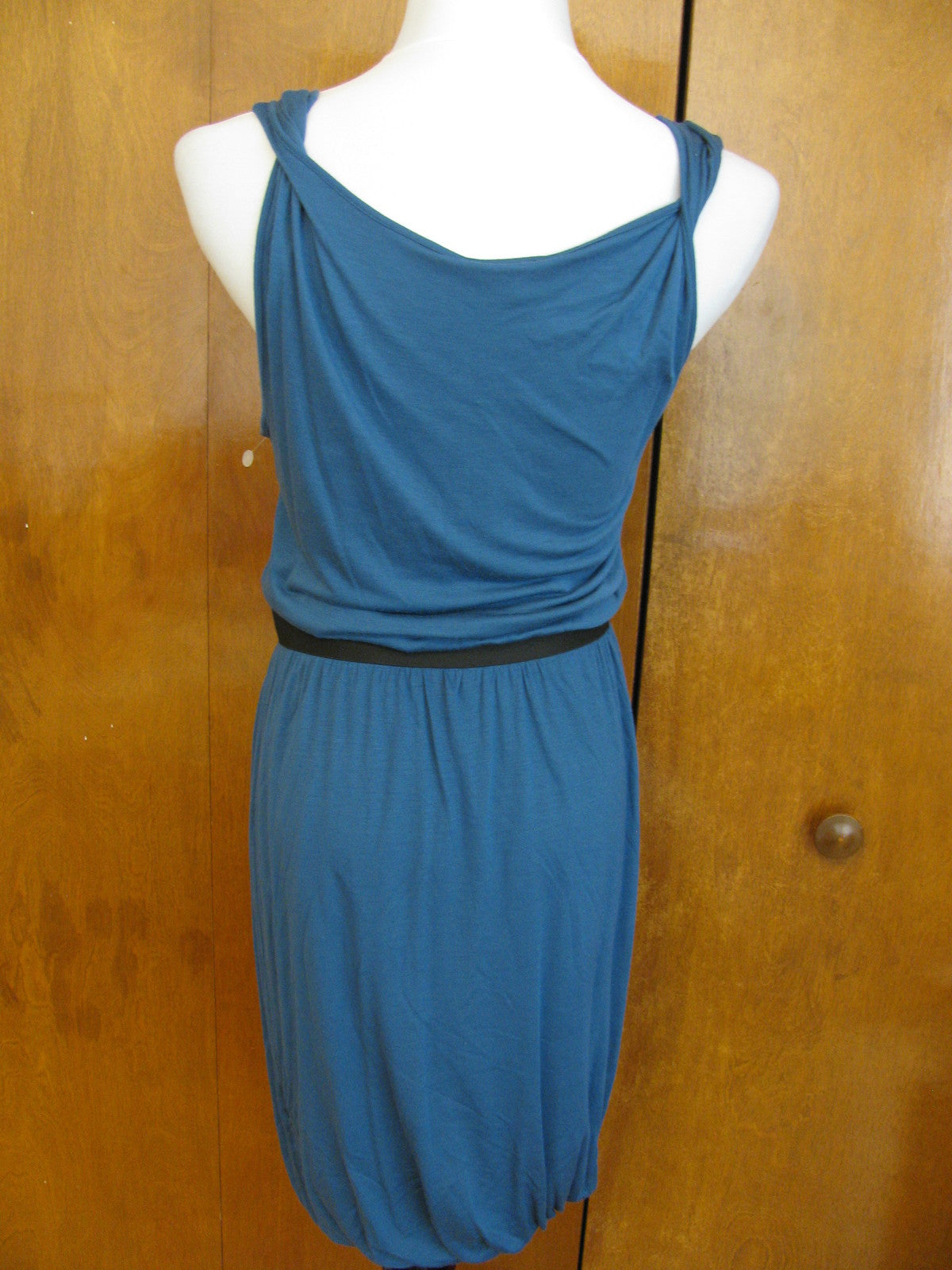 Theory Women's Modal Oil Blue Dress New