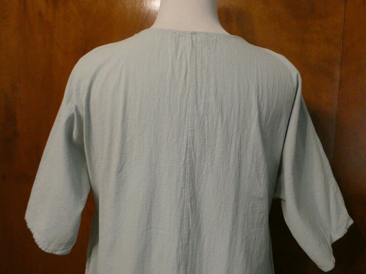 ZANZEA Women’s Light Blue 100% Cotton Denim Dress 4X (fits 1X-2X)