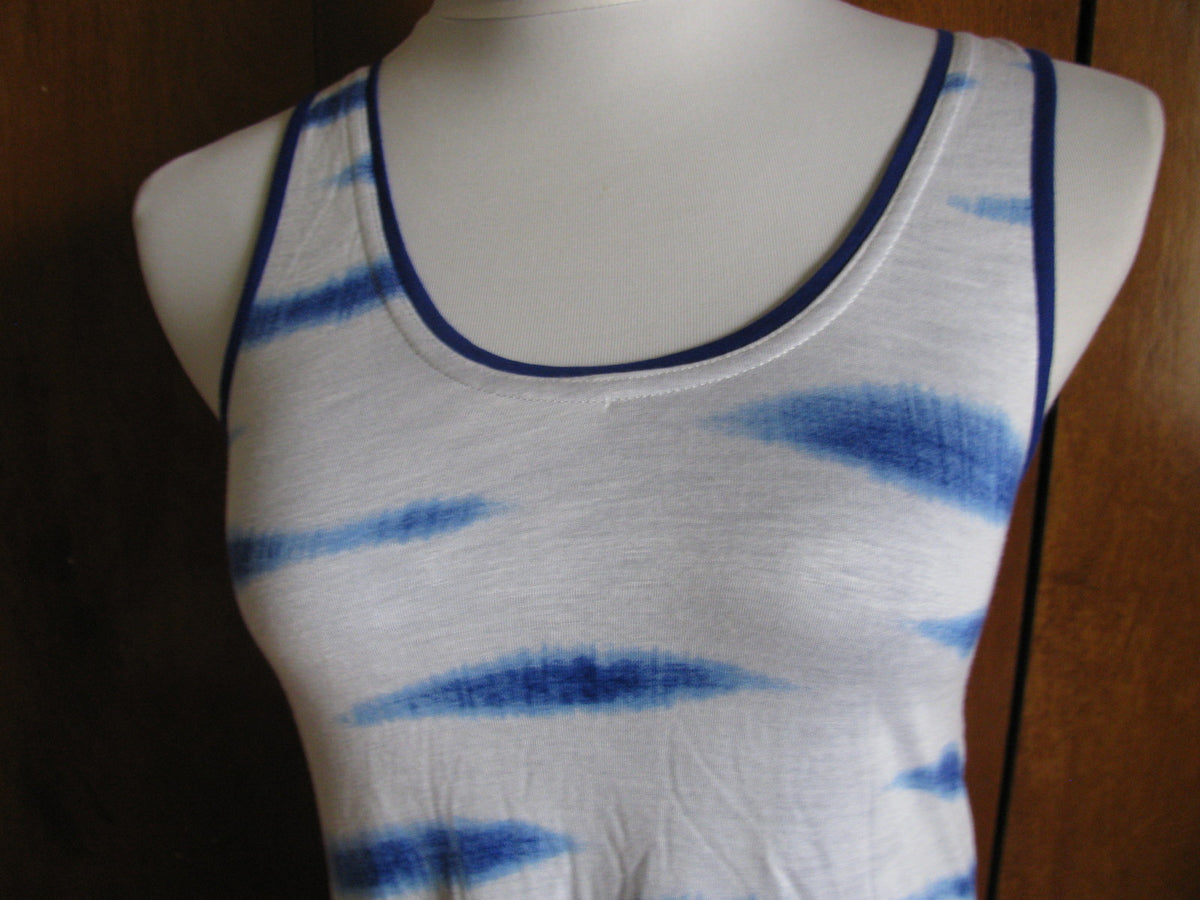 Kensie women’s white combo lined  summer dress size Xsmall New
