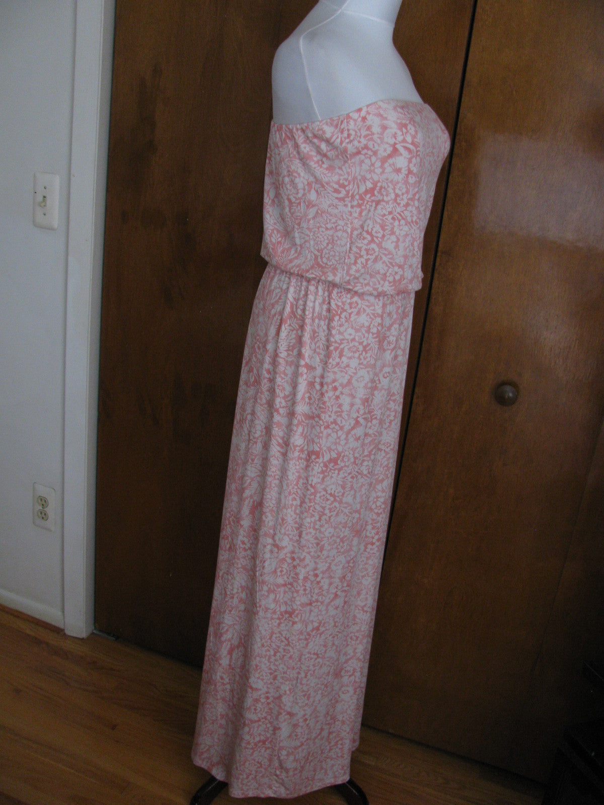 Armani Exchange Women's Faded Floral Modal Long Dress New