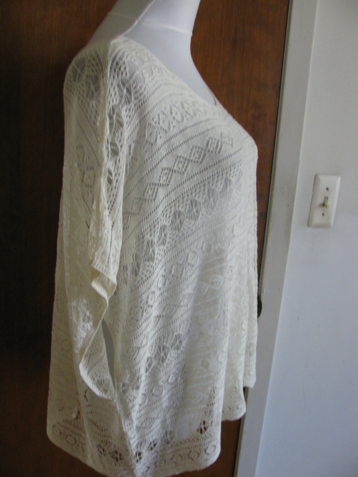 Denim & Supply women's cream linen top New