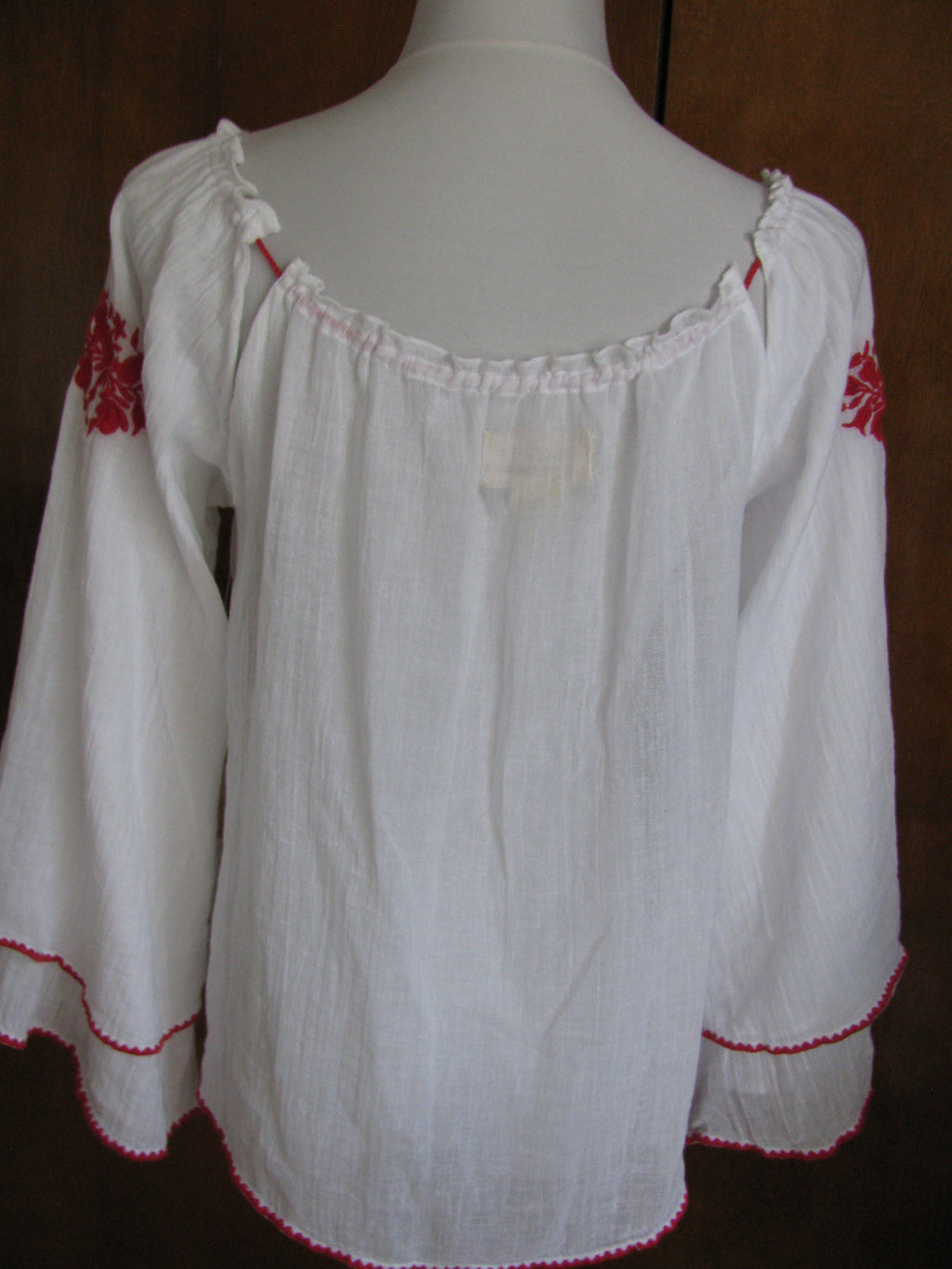 Ralph Lauren Denim & Supply women white cotton embroidered top