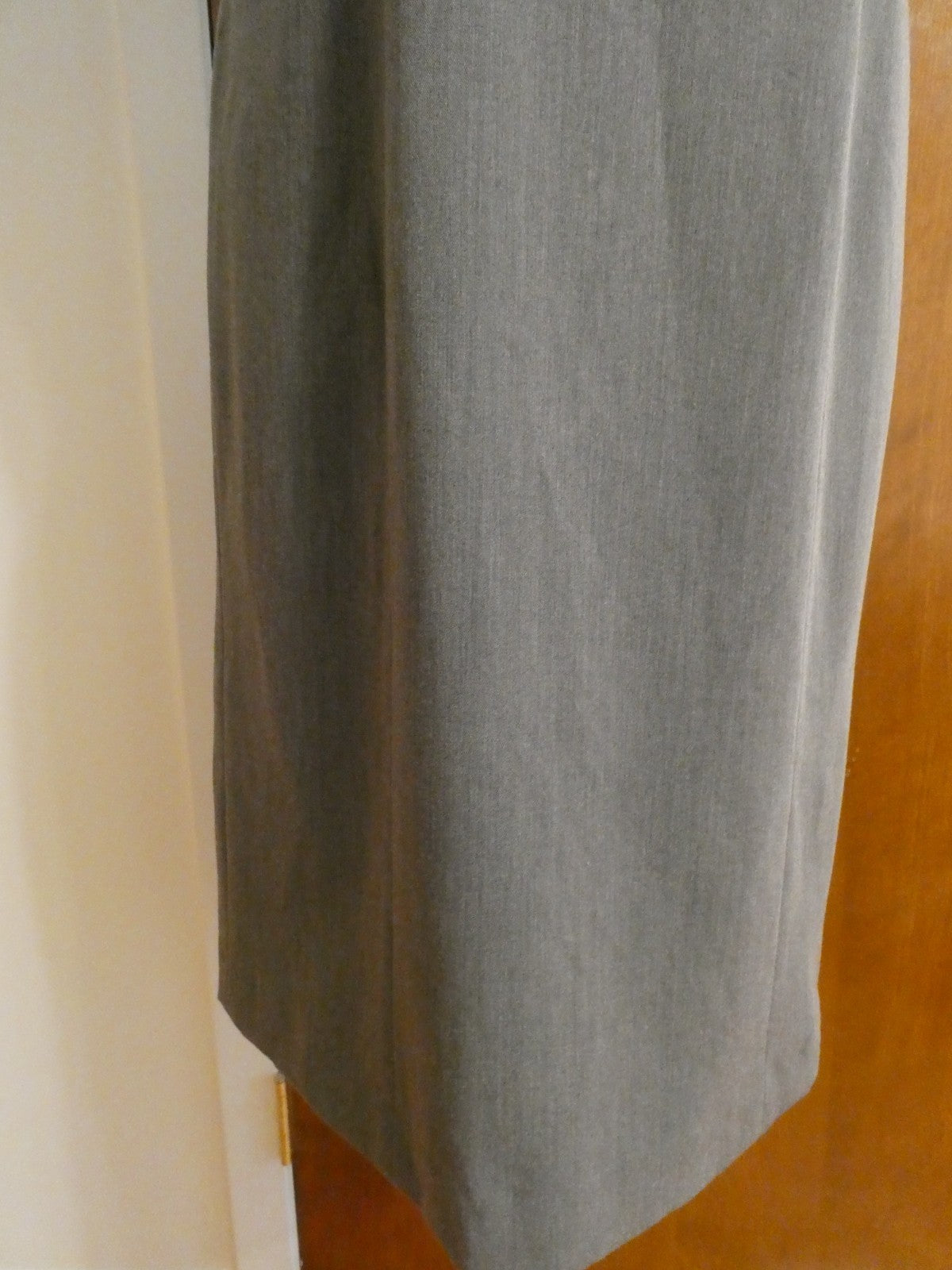 MIX by Tahari Arthur S. Levine Gray Sheath Dress Women Size 4 Lined Career