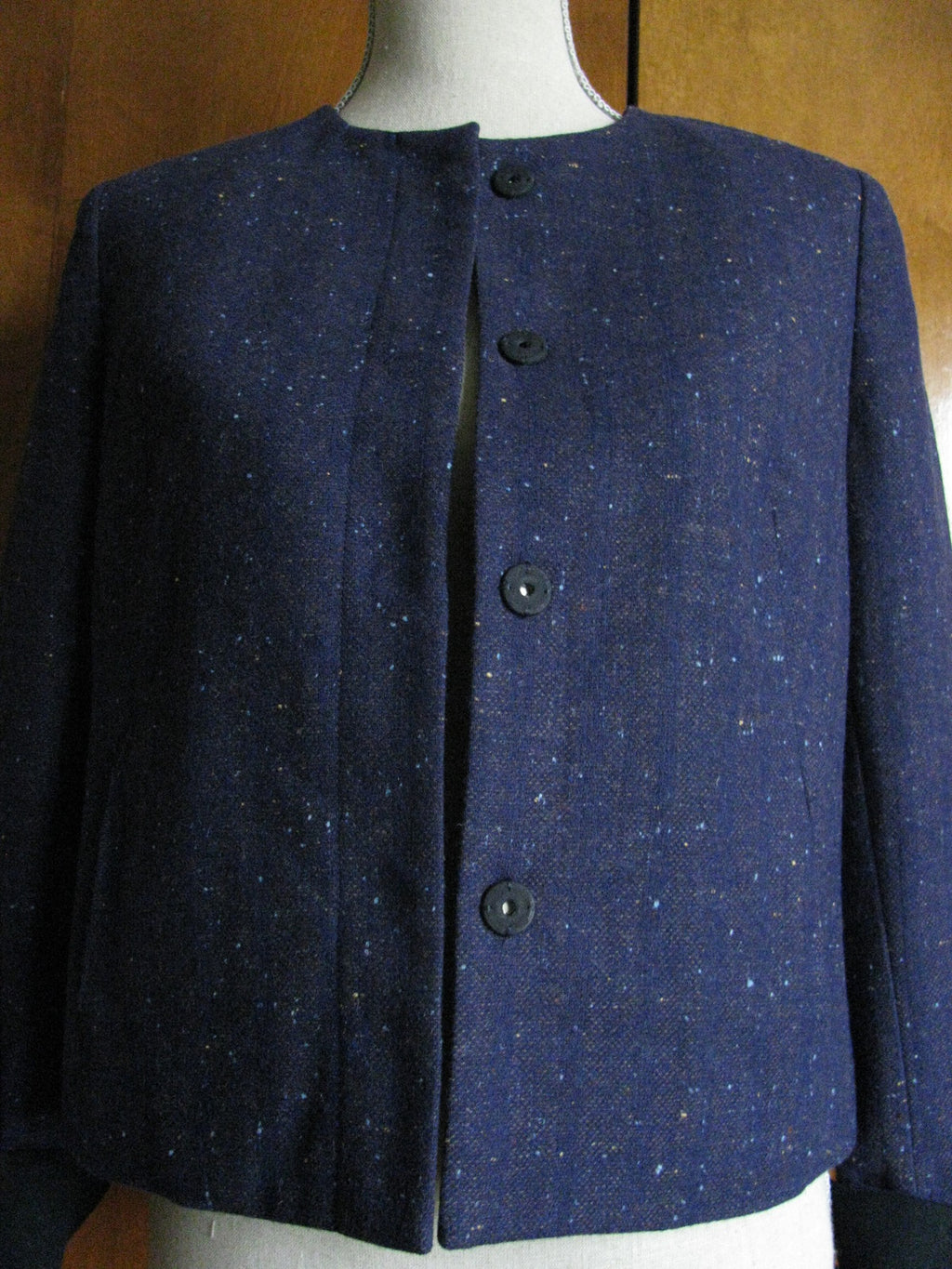 Gap women's purple wool blends elegant lined blazer New