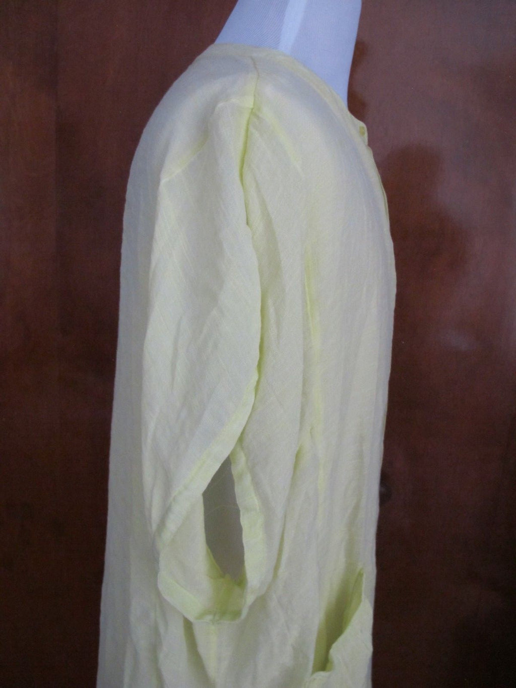 Anthropologie SaturdaySunday womens chartreuse Kendra oversized tunic small NWT