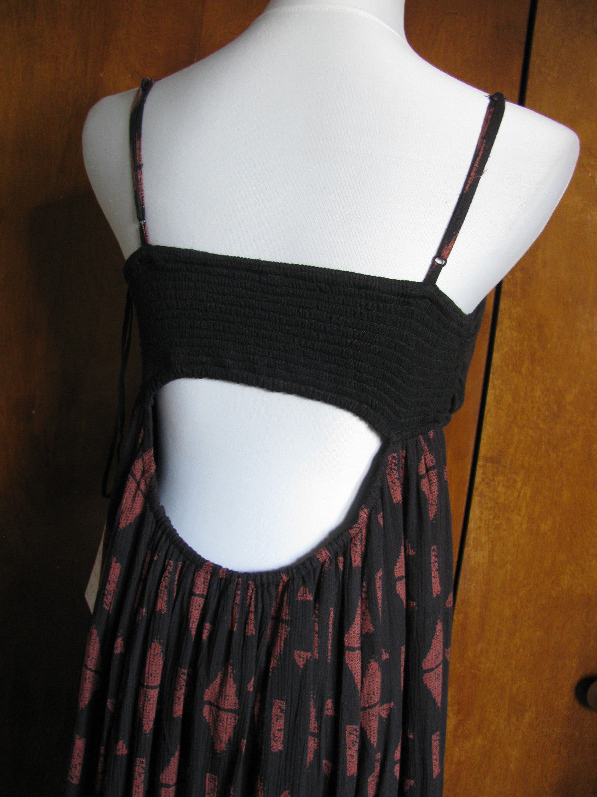 Free People women’s black combo maxi dress Sz. XS, S, M, L