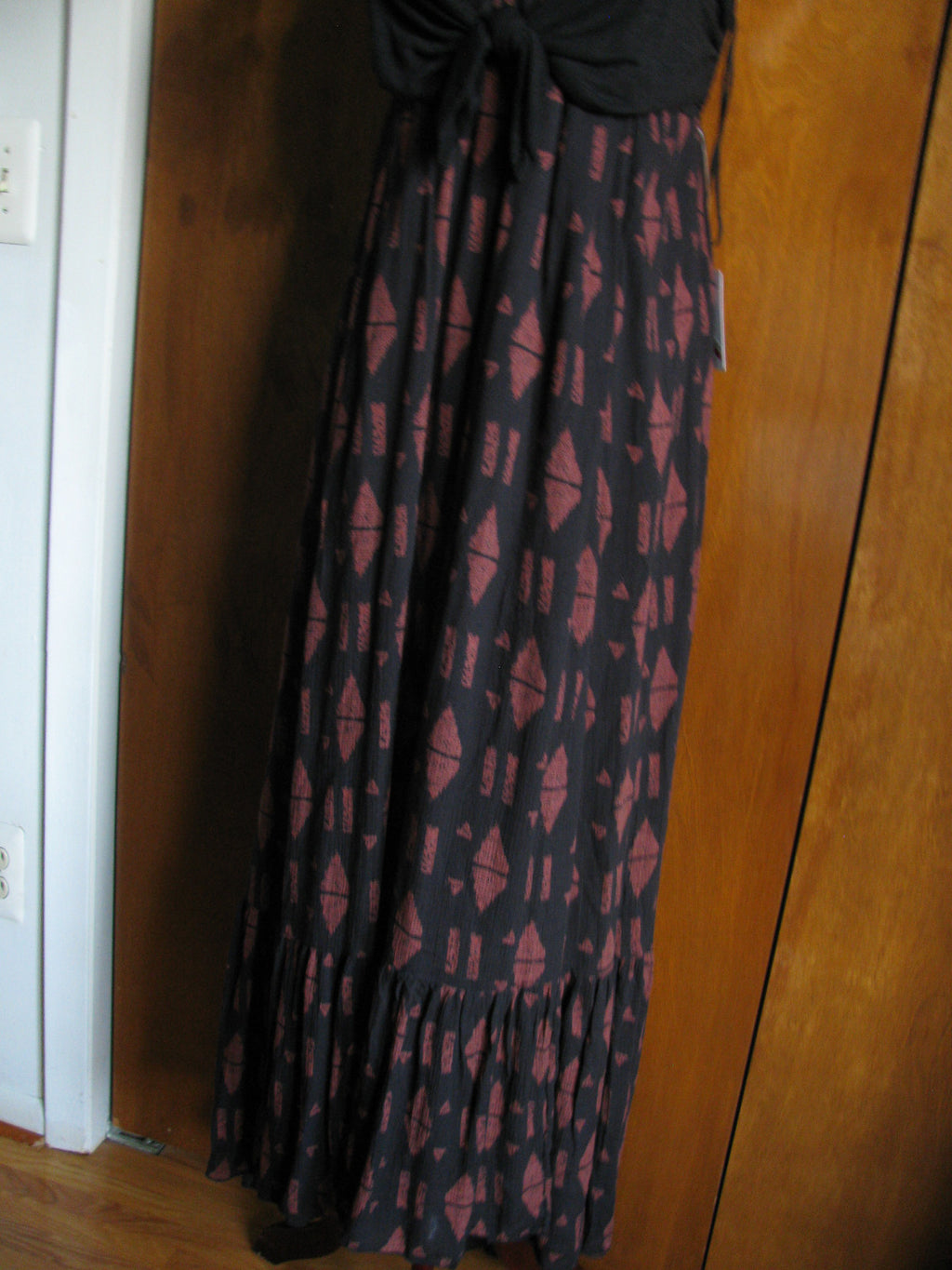 Free People women’s black combo maxi dress Sz. XS, S, M, L