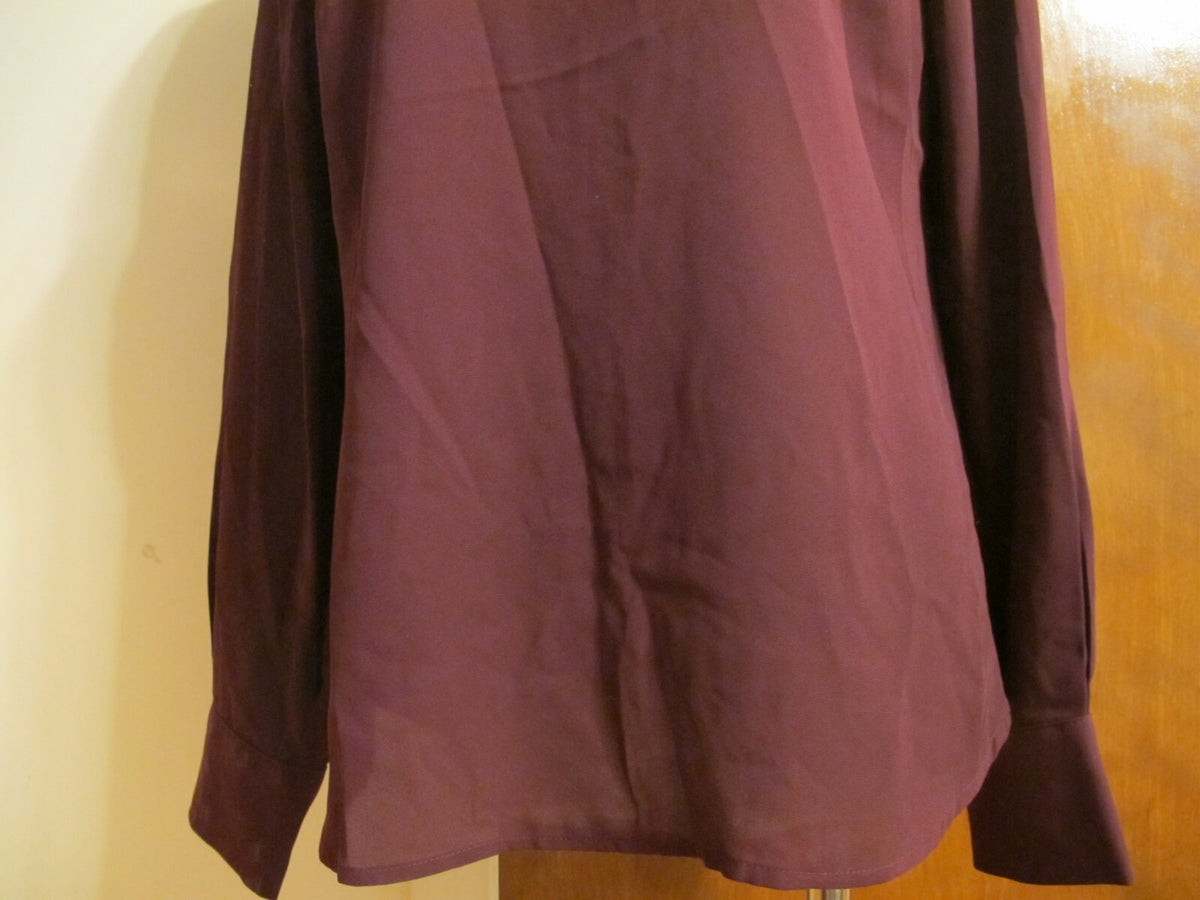 The Limited women’s detailed purple blouse top Medium