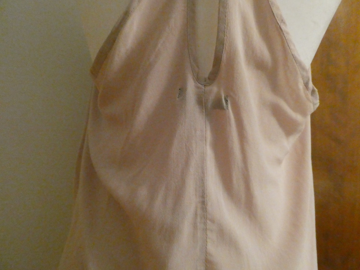 Gap women's dusty pink detailed 100% viscose top size Large