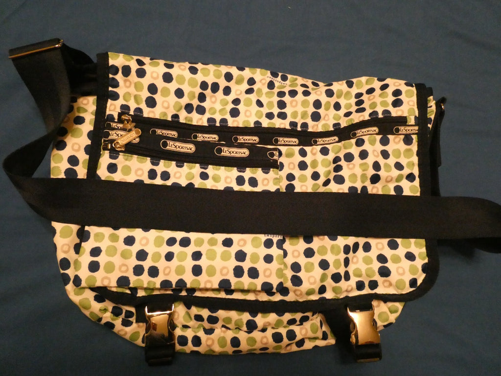 LeSportsac Deluxe Everyday Bag Starlite Multicolor Crossbody 2 Piece W Cosmetic