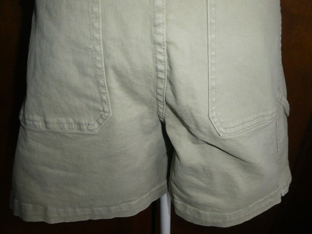 U.S. Polo Assn Women Bermuda Shorts Size 16 High Rise Khaki Style 216652YA