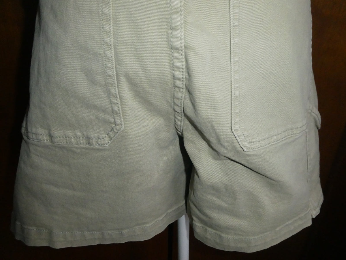 U.S. Polo Assn Women Bermuda Shorts Size 16 High Rise Khaki Style 216652YA