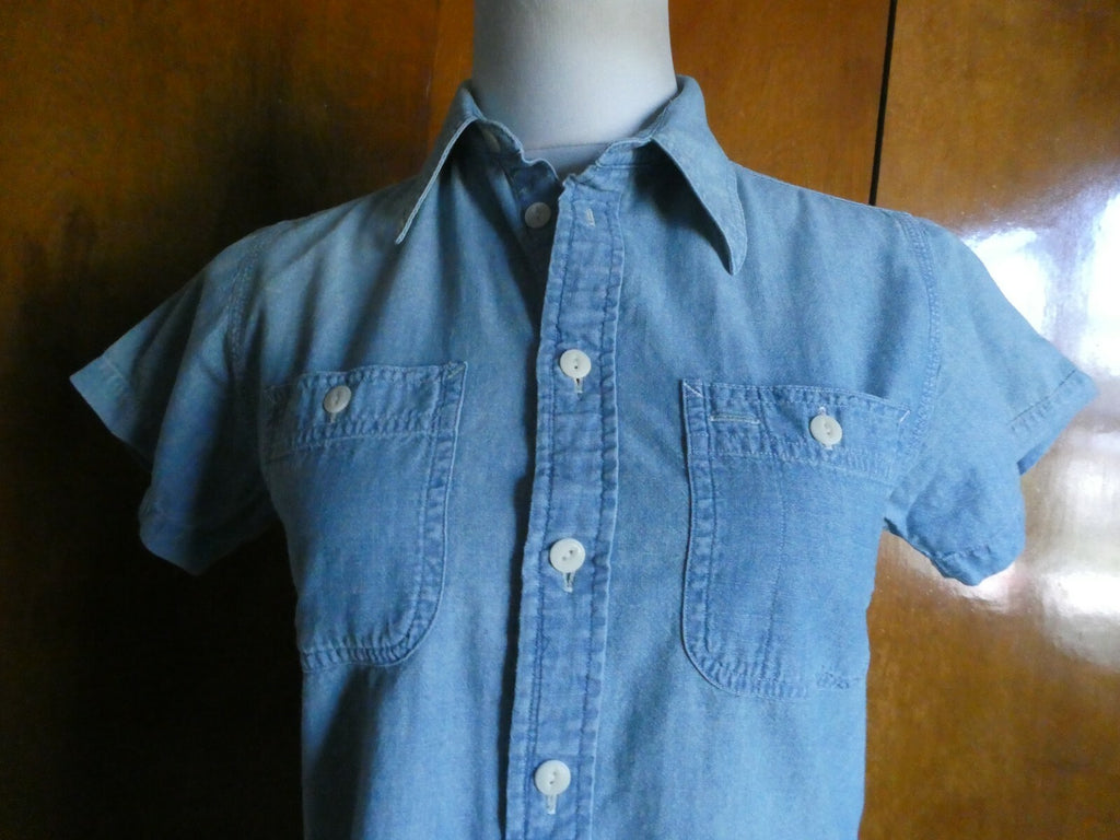 POLO Ralph Lauren Women’s Blue Button-Down Shirt Size 2