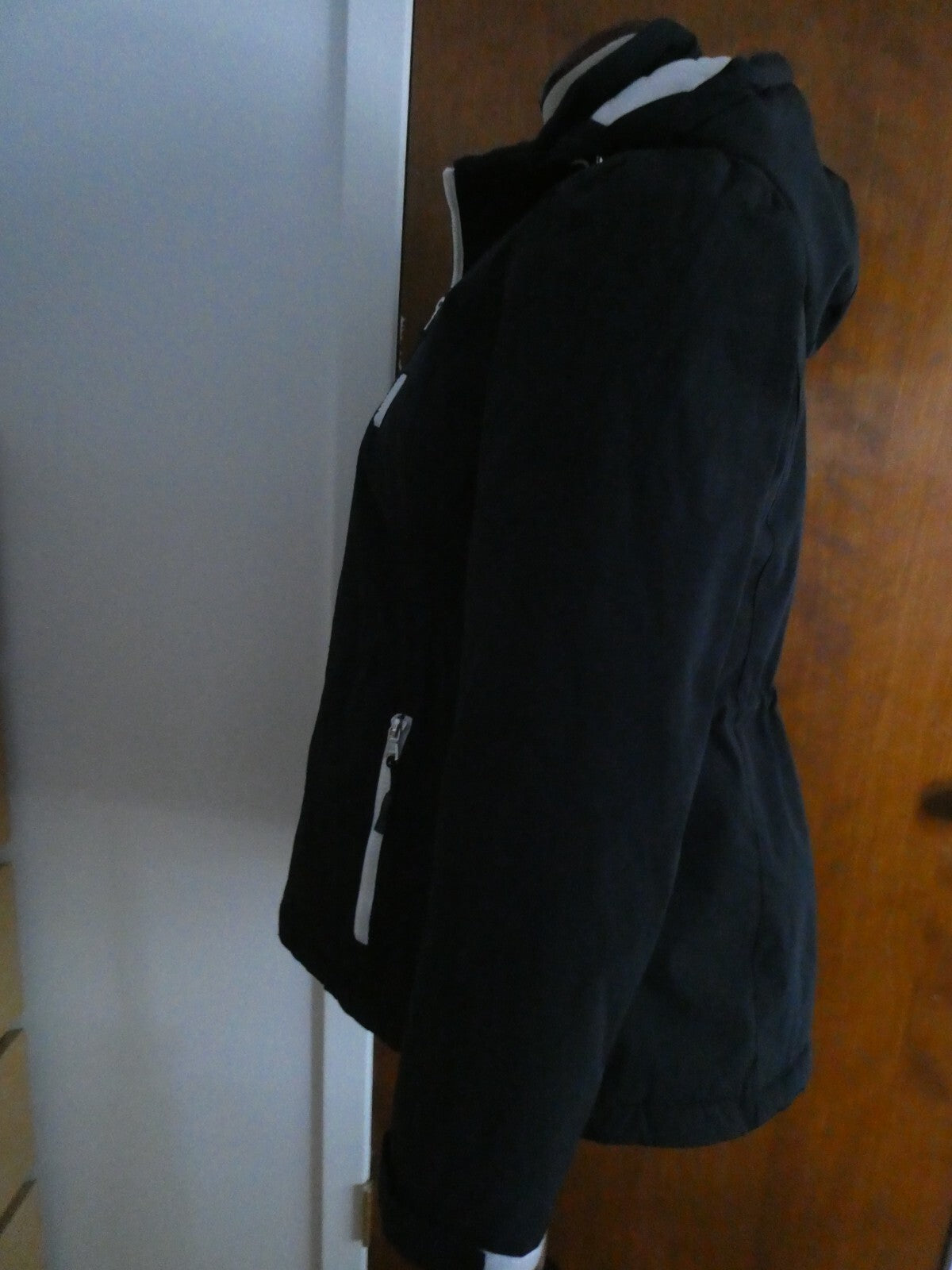 G.H. Bass CO. Junior’s Boys Navy Hooded Winter Coat Jacket Size Small