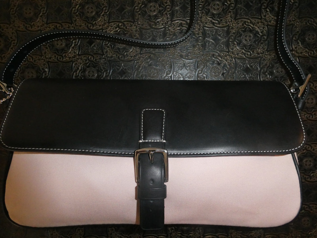 Authentic Coach Vintage Hampton Flap Purse Shoulder Handbag LOK-7702