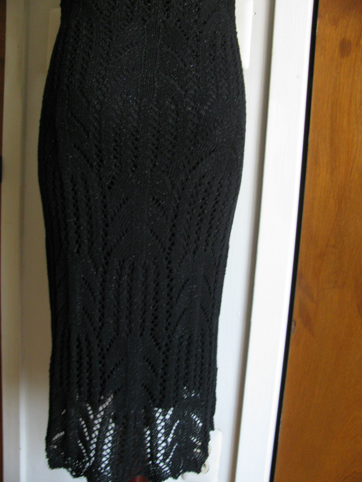 Guess women’s jet black pointtele dress New