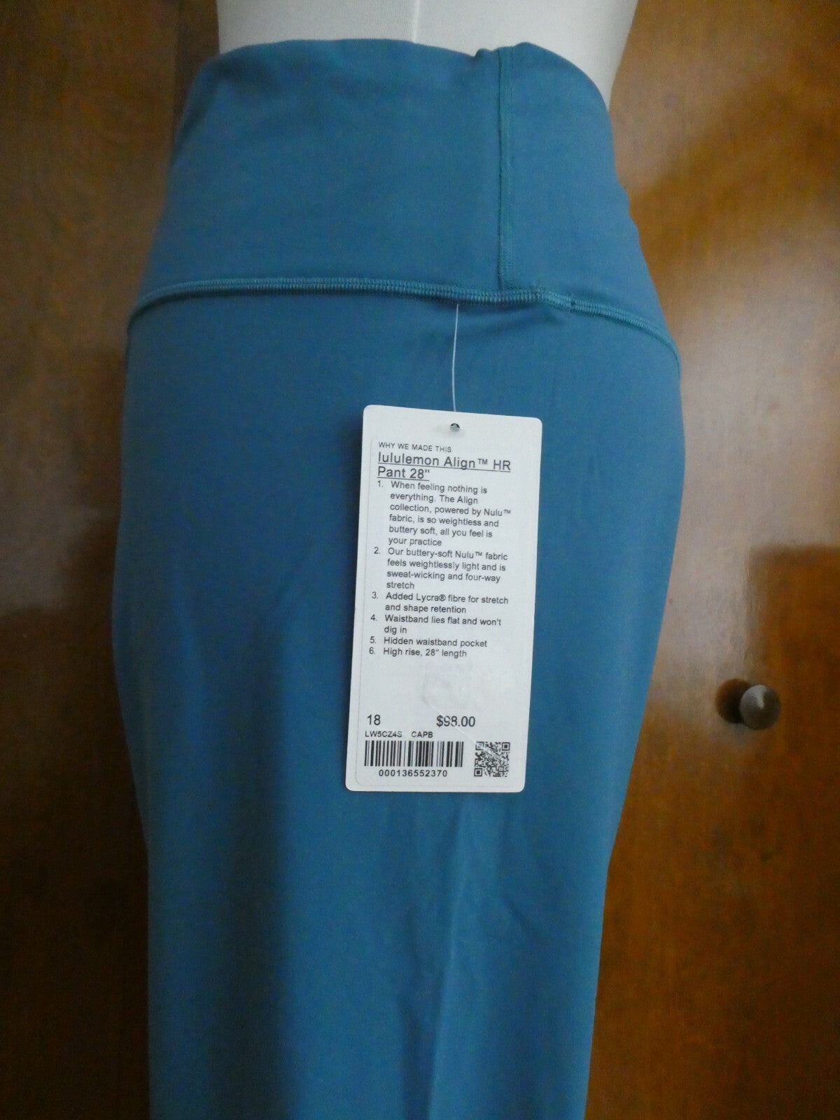 Lululemon Women's Align™ High-Rise Blue Pant Tight 28"