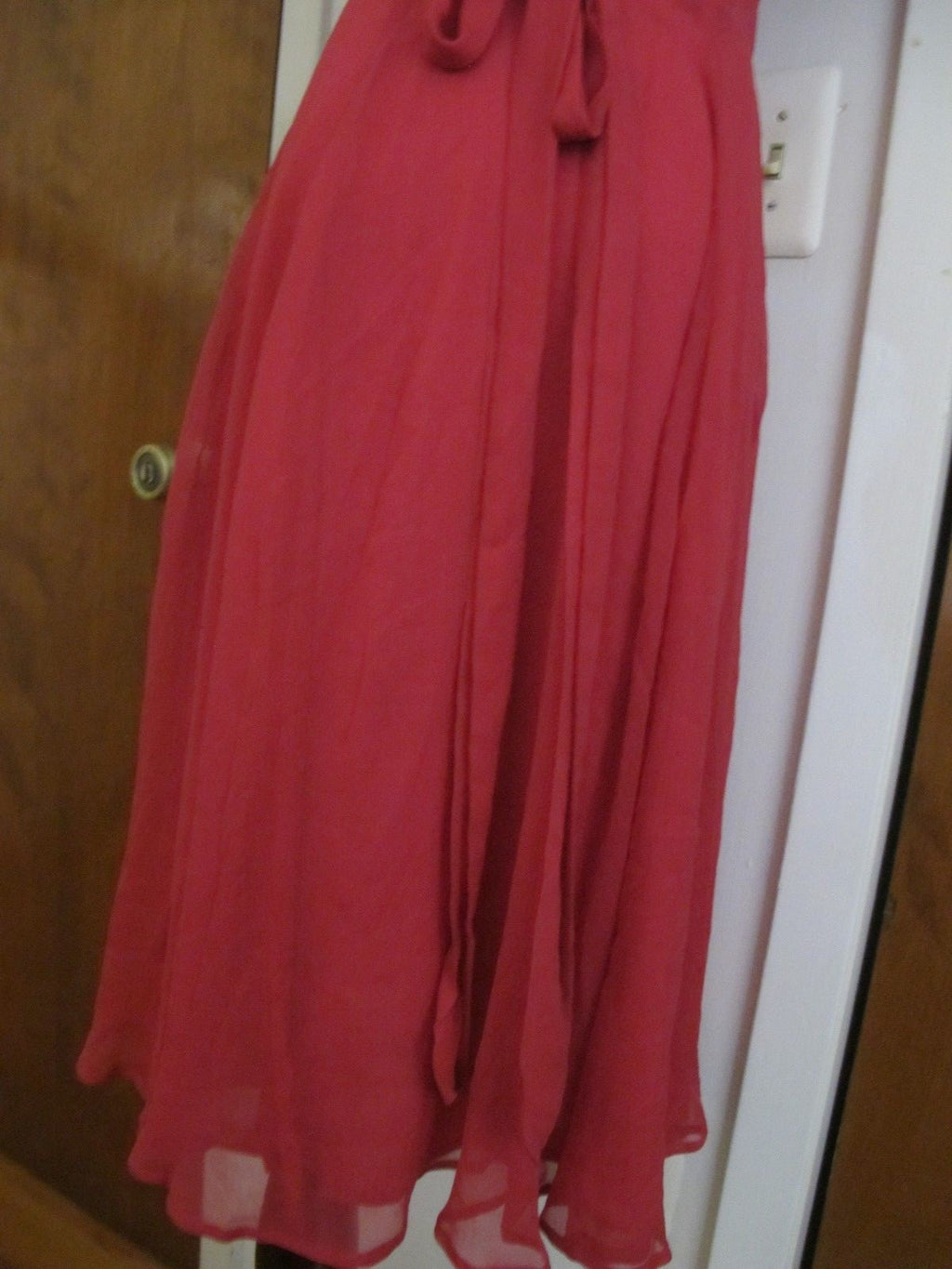 Anthropologie HD in Paris women's Pink/Rose Silk Dress Size 4 