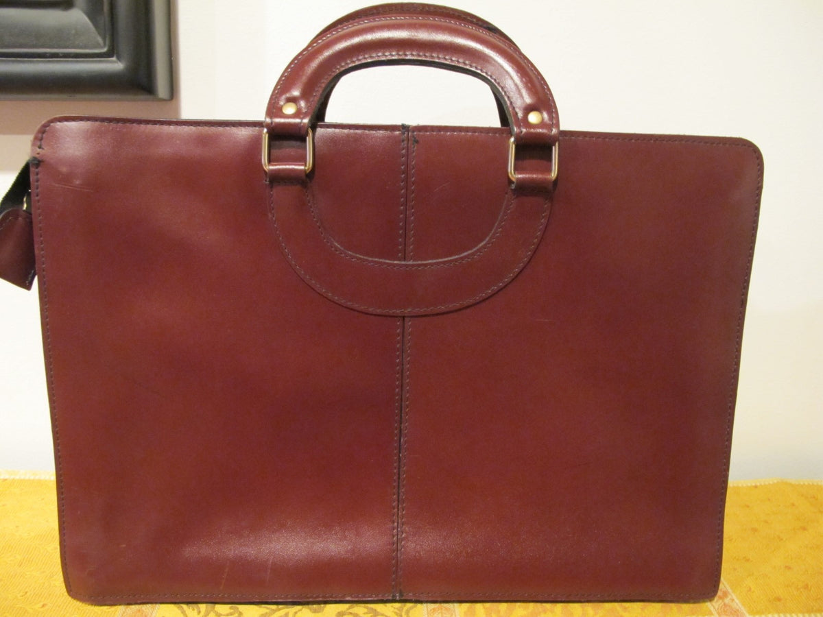 Tresor Fashion Leather Goods Briefcase Handbag New York