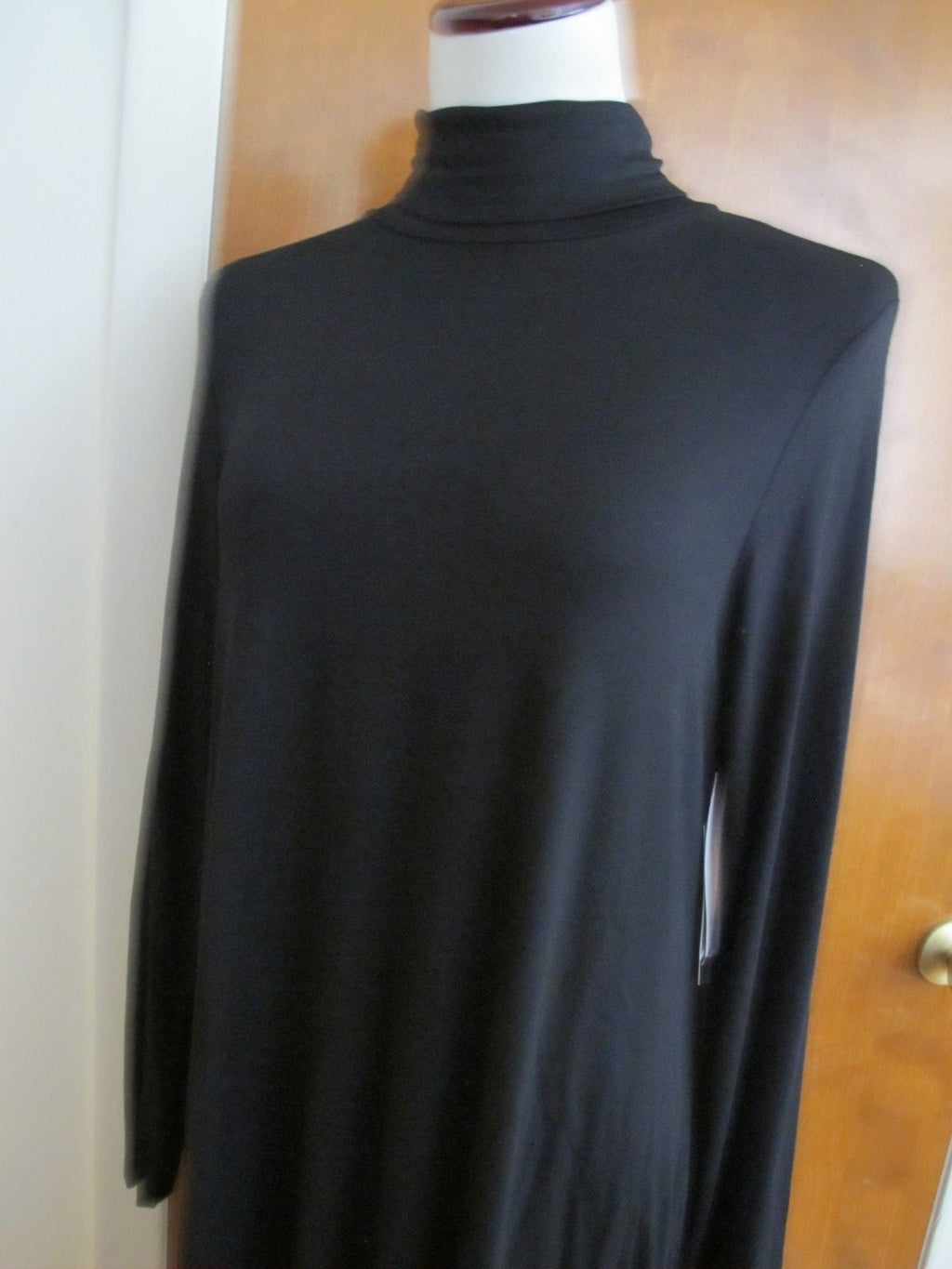 Karen Kane women's black soft rayon A-line dress Size XL New