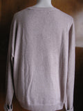 Gap Women's Beige Front Holes Designed Sweater Size Large New
