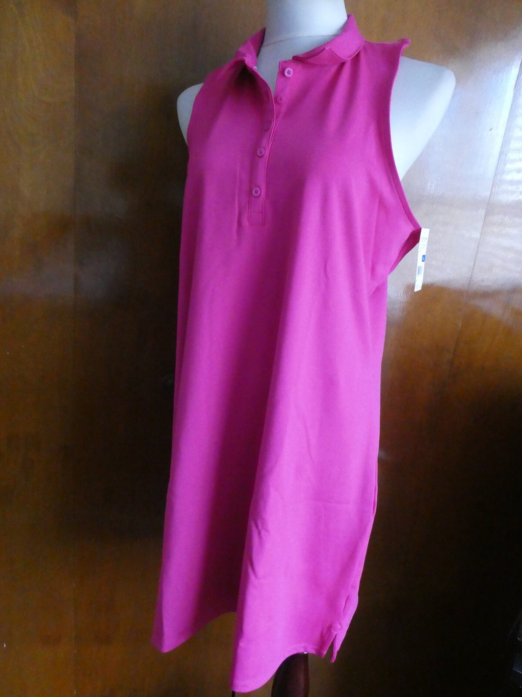 US POLO ASSN Women’s Pink USPA Sport Athletic Workout Dress Size Xlarge